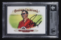 Graham Rahal Signed 2018 Upper Deck Goodwin Champions #65 (BGS) at PristineAuction.com