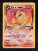 Dark Flareon 2000 Pokemon Team Rocket 1st Edition #35 at PristineAuction.com