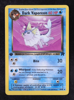 Dark Vaporeon 2000 Pokemon Team Rocket 1st Edition #45 at PristineAuction.com