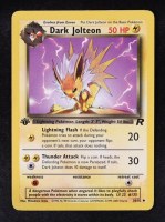 Dark Jolteon 2000 Pokemon Team Rocket 1st Edition #38 at PristineAuction.com