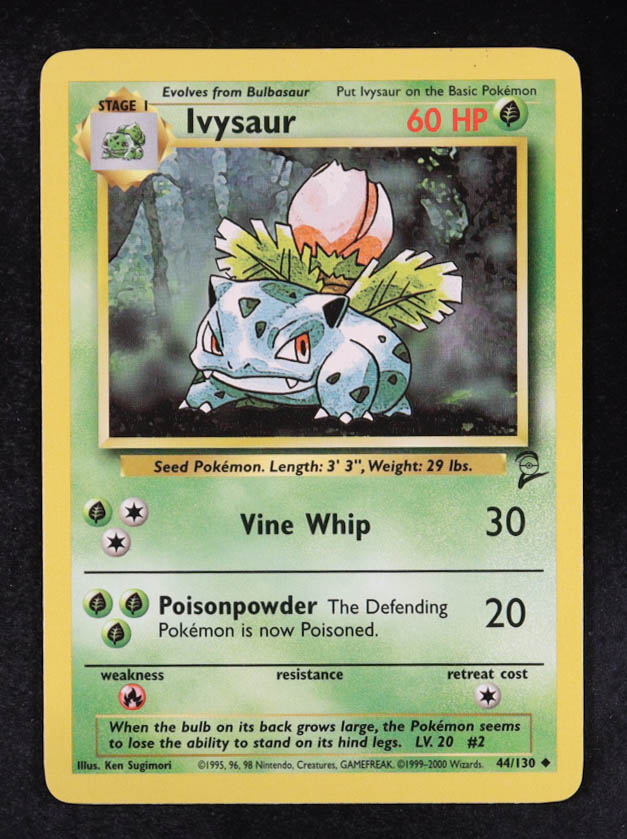 Ivysaur 2000 Pokemon Base 2 Unlimited #44 at PristineAuction.com Ivysaur 2000 Pokemon Base 2 Unlimited #44 at PristineAuction.com