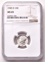 1979-D Mercury Silver Dime (NGC MS65) at PristineAuction.com