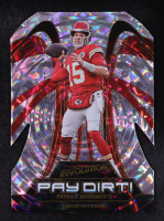 Patrick Mahomes II 2025 Panini Revolution Pay Dirt! Fractal #8 at PristineAuction.com