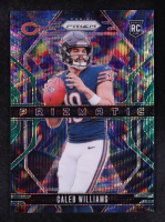 Caleb Williams 2024 Panini Prizm Prizmatic Prizms Green Wave #1 RC at PristineAuction.com
