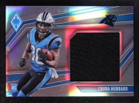 Chuba Hubbard 2021 Panini Phoenix Rookie Jumbo Memorabilia #6 #85/199 RC at PristineAuction.com
