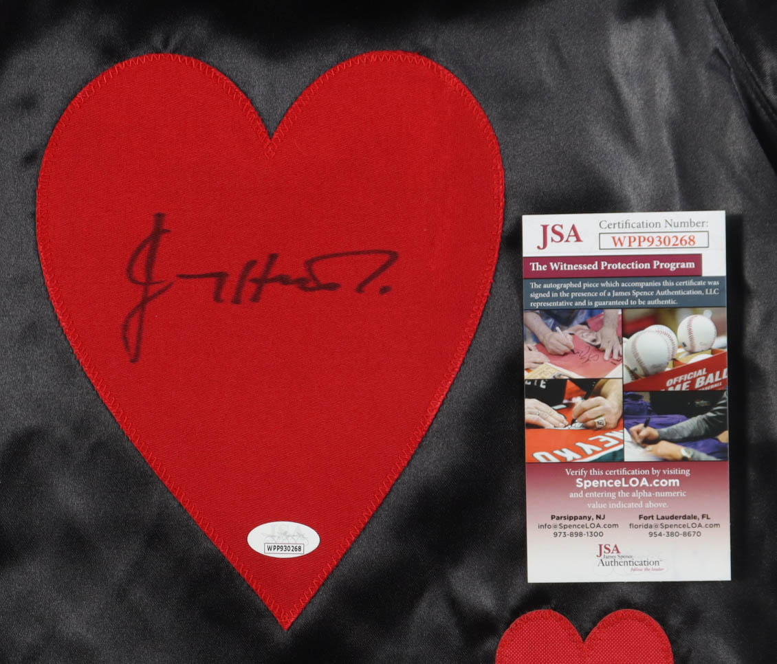 Jimmy Hart Signed Jacket (JSA) at PristineAuction.com Jimmy Hart Signed Jacket (JSA) at PristineAuction.com