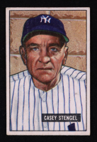 Casey Stengel 1951 Bowman #181 MG at PristineAuction.com