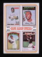 Hank Aaron 1974 Topps Special #6 at PristineAuction.com