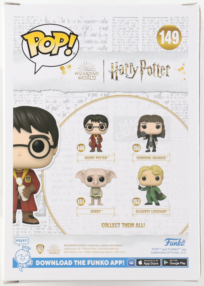 Daniel Radcliffe Signed "Wizarding World: Harry Potter" #149 Harry Potter Funko Pop! Vinyl Figure (ACOA) at PristineAuction.com Daniel Radcliffe Signed "Wizarding World: Harry Potter" #149 Harry Potter Funko Pop! Vinyl Figure (ACOA) at PristineAuction.com
