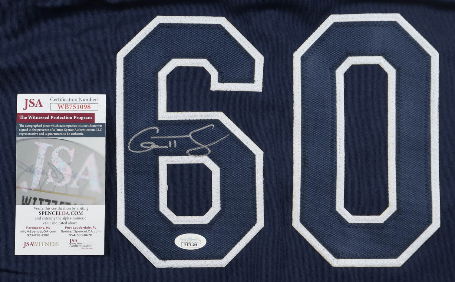 Garrett Cleavinger Signed Jersey (JSA) at PristineAuction.com Garrett Cleavinger Signed Jersey (JSA) at PristineAuction.com