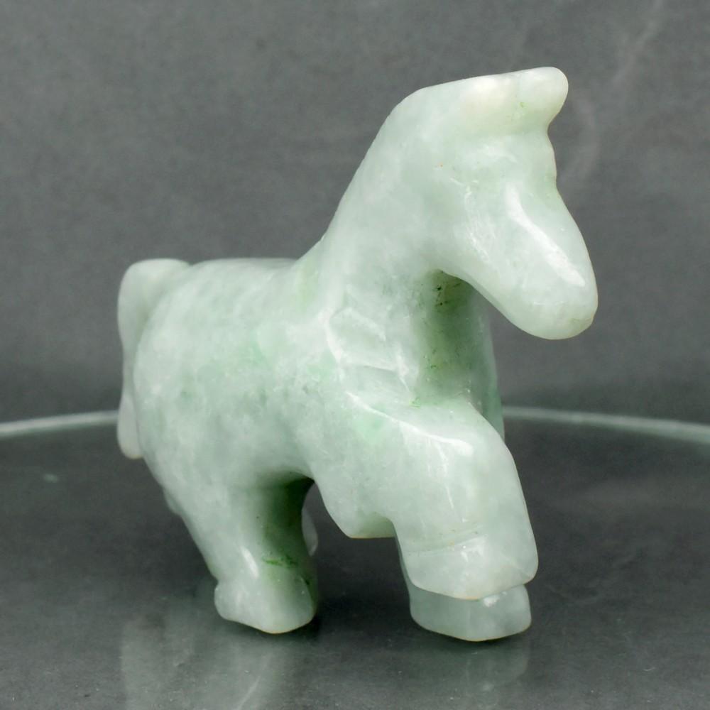 171.67 Carats Natural Jade Horse Carving at PristineAuction.com 171.67 Carats Natural Jade Horse Carving at PristineAuction.com