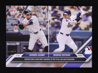 Aaron Judge / Shohei Ohtani 2024 Topps Now Offseason #OSJO at PristineAuction.com