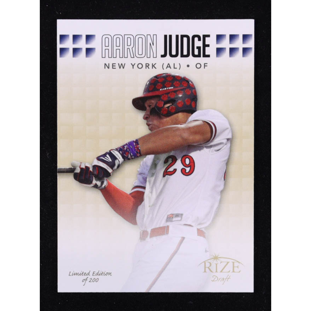 Aaron Judge 2013 Rize Draft Gold #36 RC at PristineAuction.com