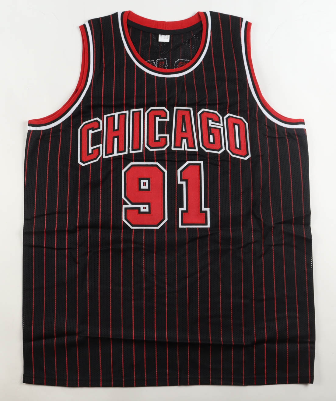Dennis Rodman Signed Jersey (JSA) at PristineAuction.com Dennis Rodman Signed Jersey (JSA) at PristineAuction.com