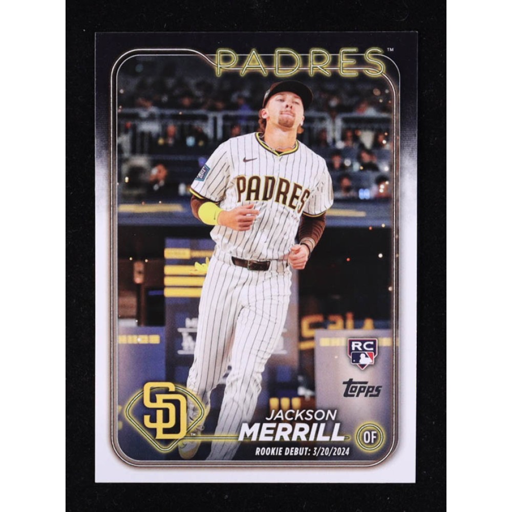 Jackson Merrill 2024 Topps Update #US169 RC at PristineAuction.com
