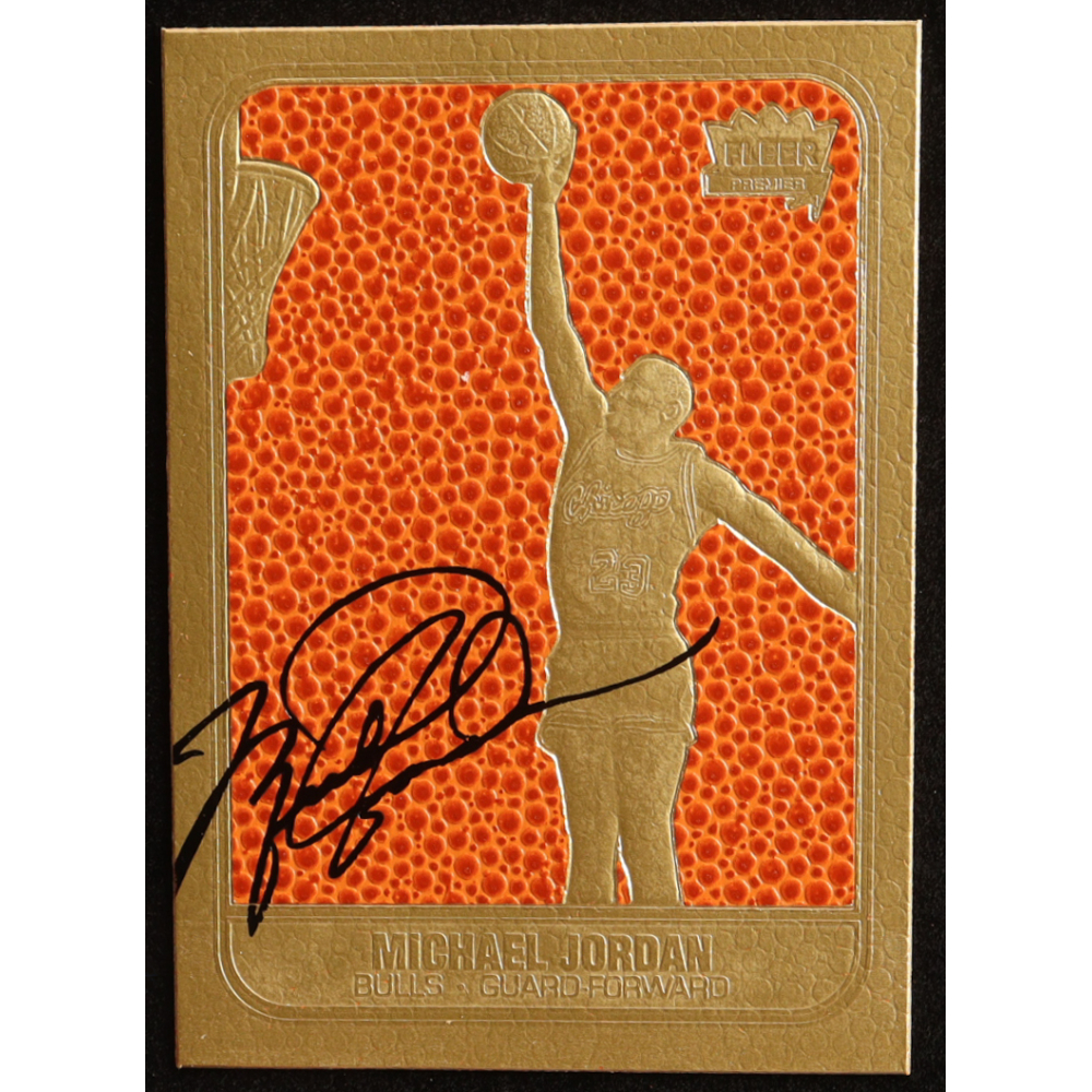 Michael Jordan 1997 Fleer 23KT Gold #NNO at PristineAuction.com
