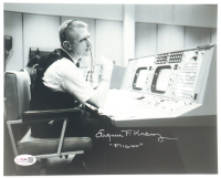 Eugene Kranz Signed NASA 8x10 Photo Inscribed "Flight" (JSA) at PristineAuction.com