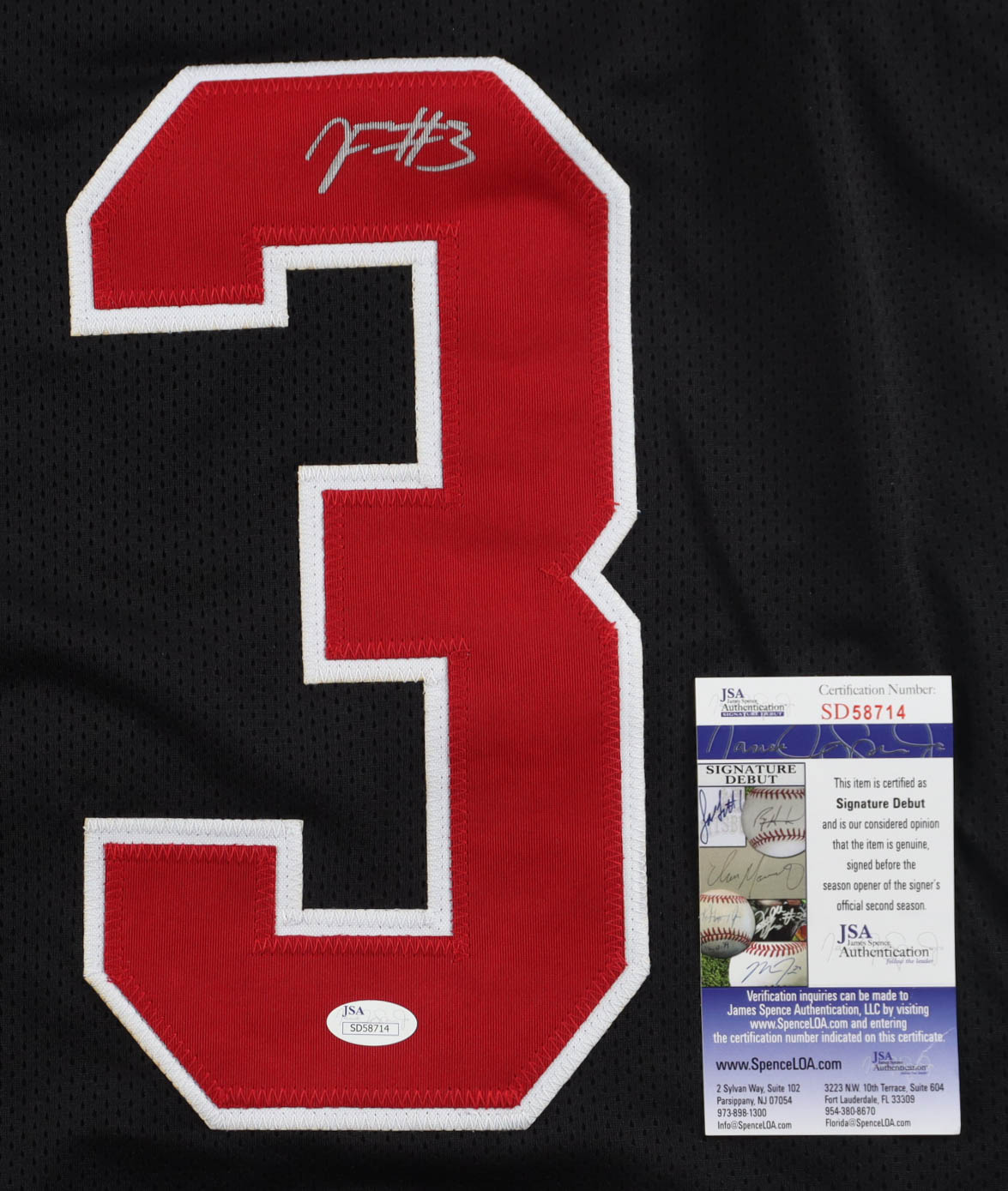 Jalil Farooq Signed Jersey (JSA) at PristineAuction.com Jalil Farooq Signed Jersey (JSA) at PristineAuction.com