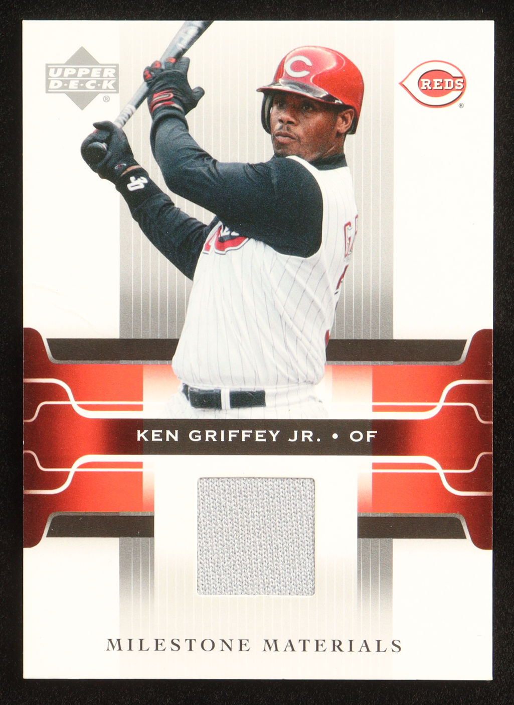 Ken Griffey Jr. 2005 Upper Deck Milestone Materials #KG at PristineAuction.com Ken Griffey Jr. 2005 Upper Deck Milestone Materials #KG at PristineAuction.com