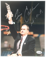 Jim Calhoun Signed UConn Huskies 8x10 Photo Inscribed "H. O. F." (JSA) at PristineAuction.com