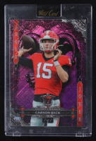 Carson Beck 2024 Wild Card 7 Card Studs Joker #7JW-CB RC #1/1 at PristineAuction.com