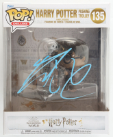Daniel Radcliffe Signed "Harry Potter" #135 Harry Potter Pushing Trolley Deluxe Funko Pop! Vinyl Figure (ACOA) at PristineAuction.com