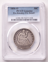 1856-O Seated Liberty Silver Half Dollar (PCGS VG Details) at PristineAuction.com