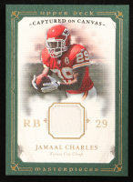 Jamaal Charles 2008 UD Masterpieces Captured on Canvas Jerseys #CC31 RC at PristineAuction.com