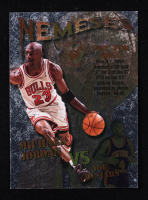Michael Jordan / Joe Dumars 1995-96 Stadium Club Nemeses #N10 at PristineAuction.com