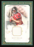 Matt Ryan 2008 UD Masterpieces Captured on Canvas Jerseys #CC51 RC at PristineAuction.com