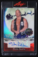 Steve Austin 2025 Leaf Metal Winter Wonderland Auto #WW-SA1 #1/1 at PristineAuction.com