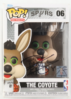 Patty Mills Signed Spurs #06 The Coyote Funko Pop! Vinyl Figure (JSA) at PristineAuction.com