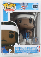 Shai Gilgeous-Alexander Signed Thunder #182 Funko Pop! Vinyl Figure (JSA) at PristineAuction.com