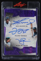 Ken Griffey Jr. / Frank Thomas / Mark Mcgwire 2025 Leaf Triple Hero Graphics Autographs #H3-4 #1/6 at PristineAuction.com