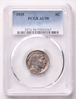 1935 Buffalo Nickel (PCGS AU58) at PristineAuction.com