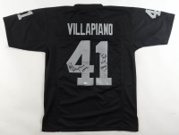 Phil Villapiano Signed Jersey Inscribed "SBXI" &  "'Just Win Baby'" (JSA) at PristineAuction.com