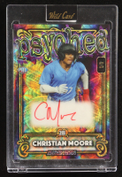 Christian Moore 2024 Wild Card Alumination Psyched #APACM #1/1 at PristineAuction.com