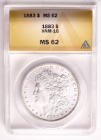 1883 Morgan Silver Dollar VAM-16 (ANACS MS62) at PristineAuction.com