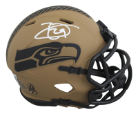 Earl Thomas Signed Seahawks Salute To Service Alternate Speed Mini Helmet (Beckett) at PristineAuction.com