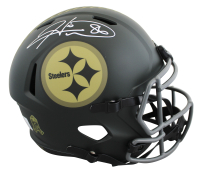 Hines Ward Signed Steelers Full-Size Salute To Service Alternate Speed Helmet (Beckett) at PristineAuction.com