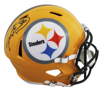 Steelers Hines Ward Signed Steelers Full-Size Speed Helmet (Beckett) at PristineAuction.com
