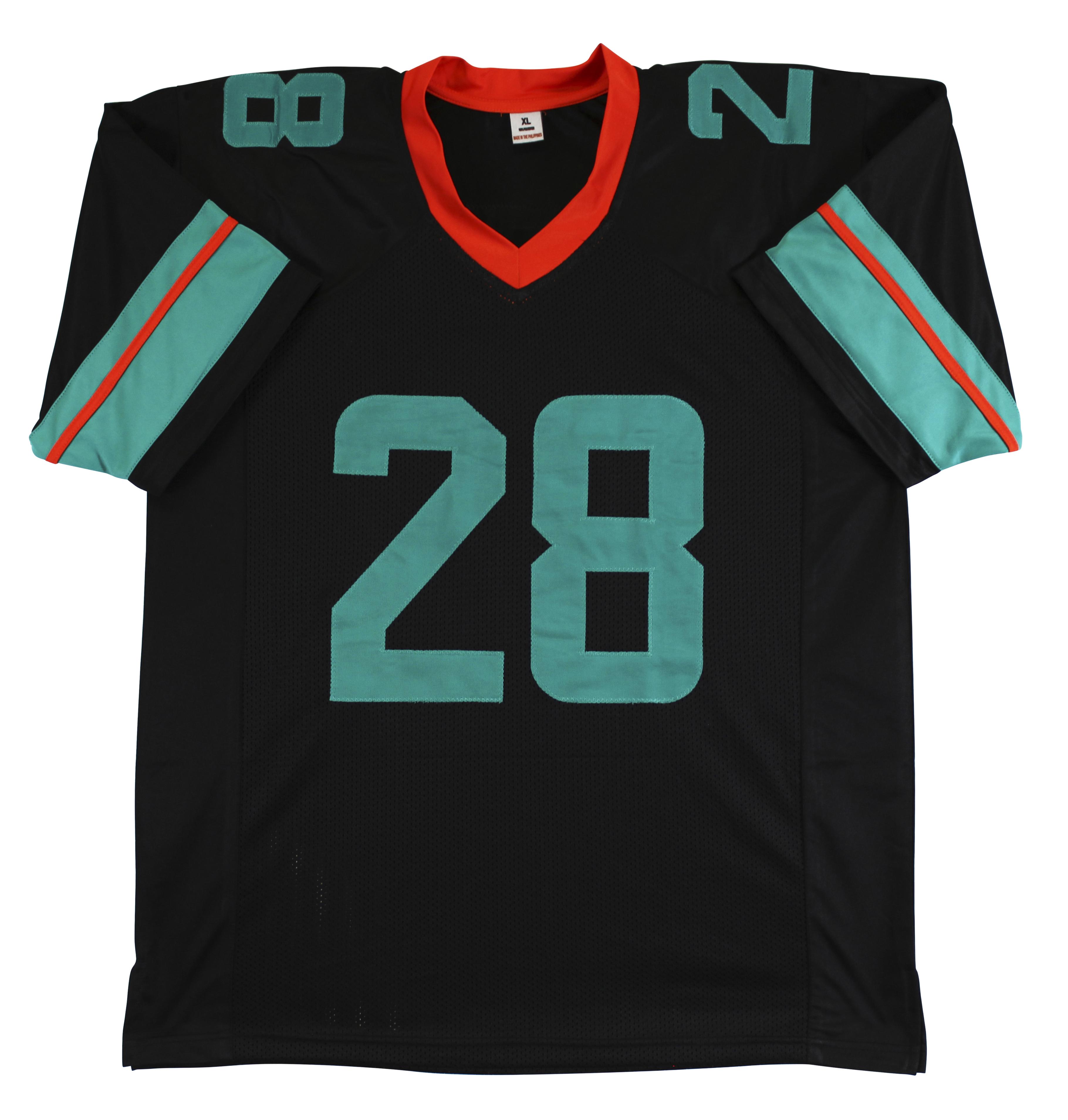 De'Von Achane Signed Jersey (Beckett) at PristineAuction.com De'Von Achane Signed Jersey (Beckett) at PristineAuction.com