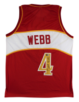 Spud Webb Signed Jersey (Beckett) at PristineAuction.com
