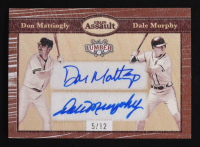 Dale Murphy / Don Mattingly 2025 Leaf Lumber Grain Assault Autographs #GA24 #5/12 at PristineAuction.com