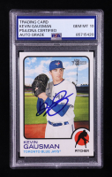 Kevin Gausman Signed 2022 Topps Heritage #115 (PSA | Autograph Graded PSA 10) at PristineAuction.com