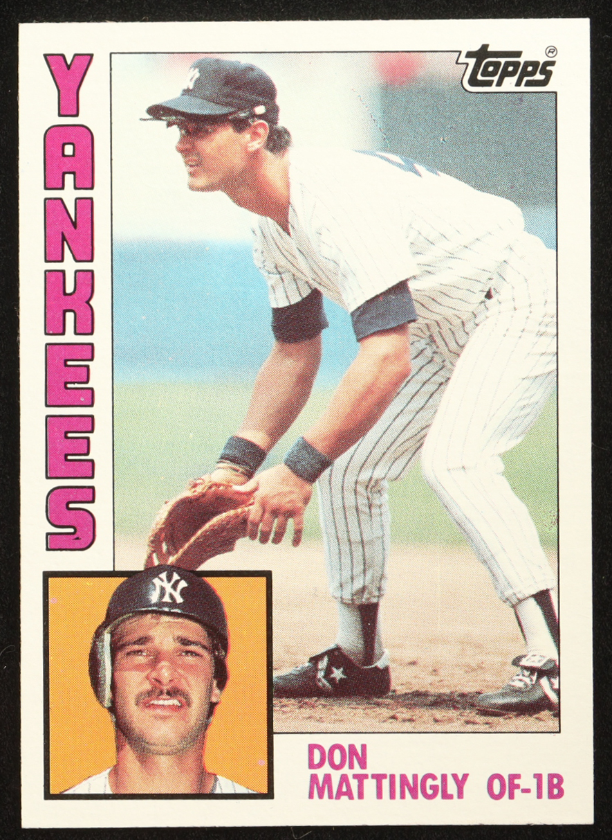 Don Mattingly 1984 Topps #8 RC at PristineAuction.com Don Mattingly 1984 Topps #8 RC at PristineAuction.com