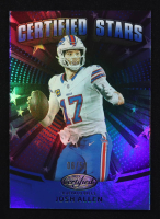 Josh Allen 2025 Certified Certified Stars Mirror Blue #14 #06/50 at PristineAuction.com