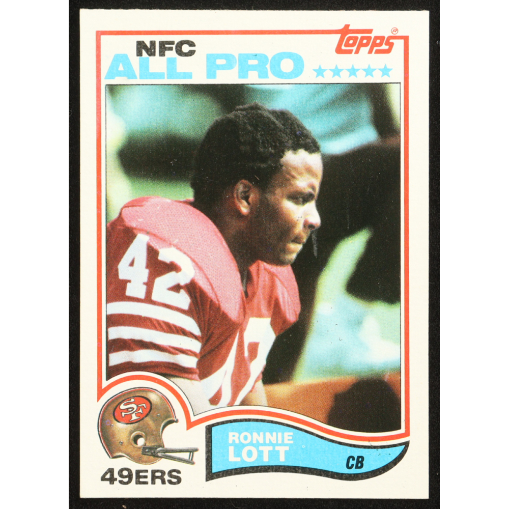 Ronnie Lott 1982 Topps #486 RC at PristineAuction.com