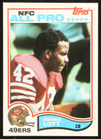 Ronnie Lott 1982 Topps #486 RC at PristineAuction.com