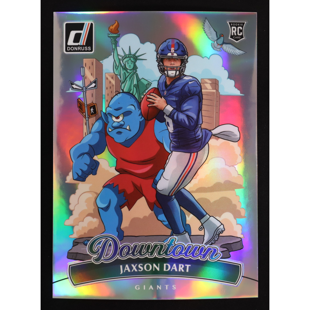 Jaxon Dart 2025 Donruss Downtown! Oversize #14 RC at PristineAuction.com